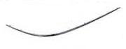 MODANATURE PARAURTI ANTERIORE DX CROMO MERCEDES CLK W209 02/06>