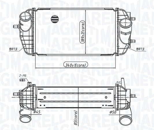 INTERCOOLER KIA SPORTAGE (QL QLE)