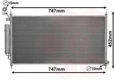 COND C/ESSICATORE FR-V 1.8/2.0I MT/AT 04-06
