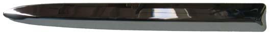 MODANATURE PARAURTI ANTERIORE C/LE DX CROMO FIAT 500 07/07>