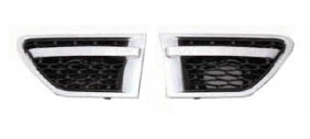 KIT GRIGLIE PARAF CROM-NERA-CROMO RANGE ROVER SPORT 01/10>07/12