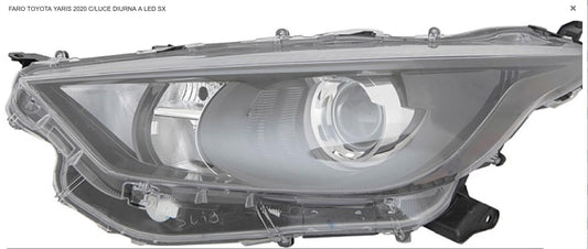 FARO SX CON LUCE DIURNA ALED TOYOTA YARIS 07/20>