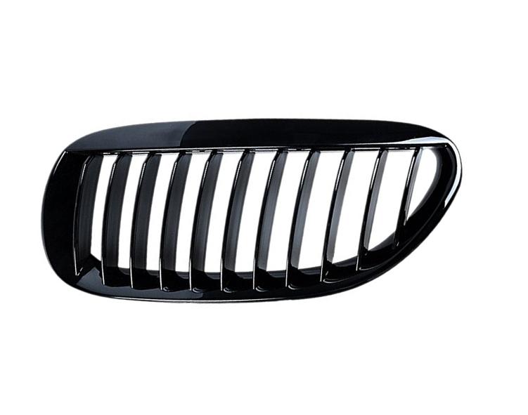 GRIGLIA ANTERIORE SX CROM-NERA BMW SERIE 6 E63/E64 01/04>
