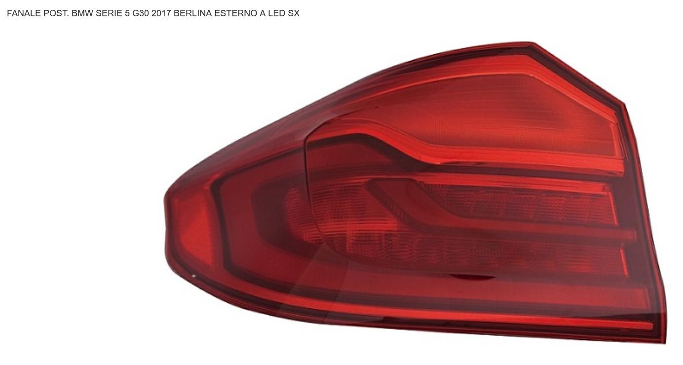 FANALE POSTERIORE SX ESTERNO A LED BMW SERIE 5 G30-G31 01/16>