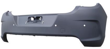 PARAURTI POSTERIORE PRIMER CON 4 FORI SENS CITROEN C4 09/10> -TUV-ES-