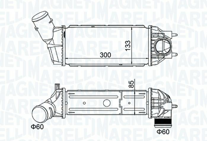 INTERCOOLER CITROËN C4 I -307