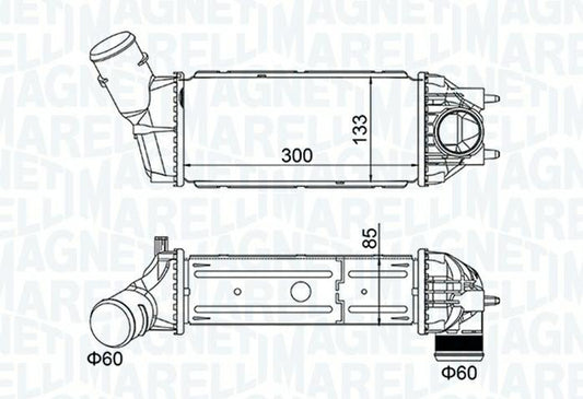INTERCOOLER CITROËN C4 I -307