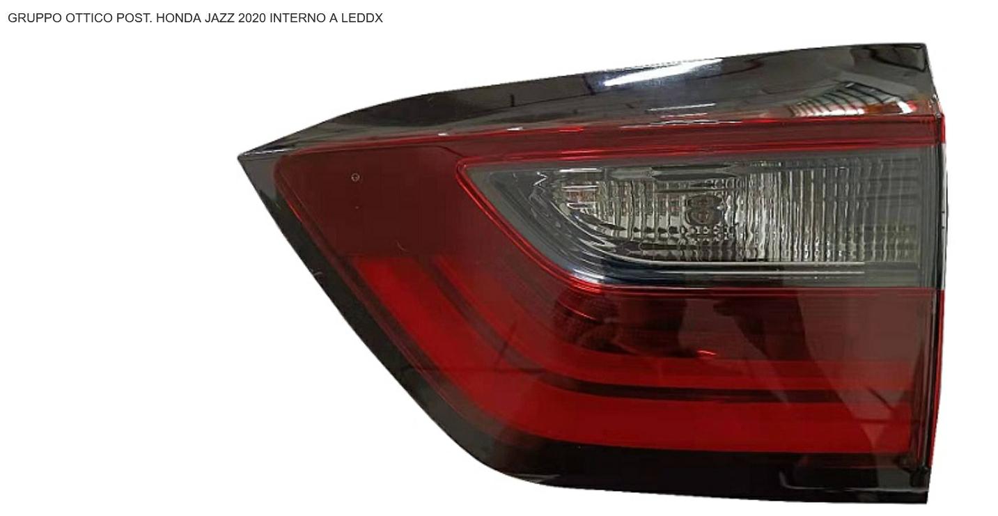 GRUPPO OTTICO POSTERIORE DX INTERNO A LED HONDA JAZZ 01/20>
