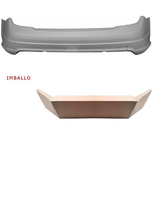 PARAURTI POSTERIORE PRIMER MERC CLASSE C W204 AMG 06/07>