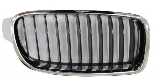 GRIGLIA ANTERIORE DX CROM-NERA BMW SERIE 3 F30-31 06/11> LUXURY