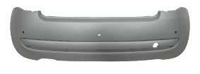 PARAURTI POSTERIORE PRIMER C/3 FORI SENS C/FORI MODANATURE FIAT 500 02/12>