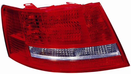 GRUPPO OTTICO POSTERIORE SX BIANCO ROSSO AUDI A6 05/04>10/08