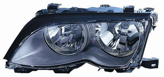FARO DX H7-H7 PREDISPOSTO REGOLAZIONE ELETT BMW SERIE 3 E46 09/01> PARAB NERA