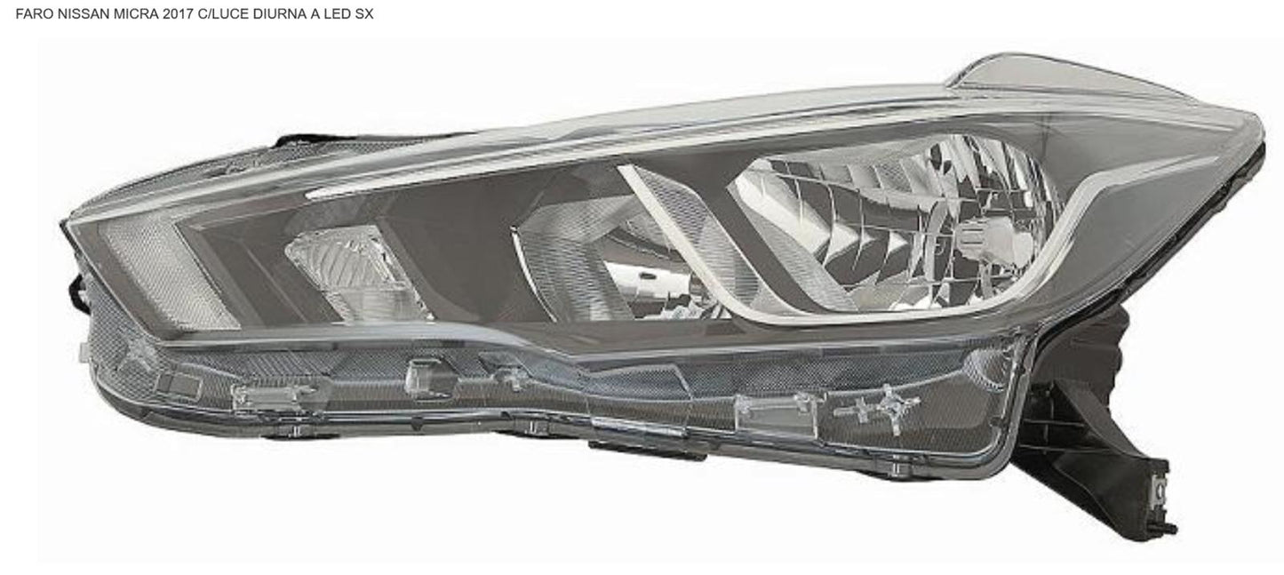 FARO SX H11-H9 LED CON LUCE DIURNA CON MOTOR ELETTR NIS MICRA 03/17>