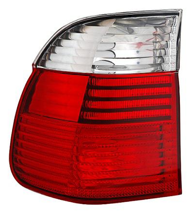 GRUPPO OTTICO POSTERIORE DX ESTERNO A LED BIANCO-ROSSO BMW SER 5 E39 09/00>06/03 SW
