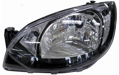 FARO SX H4 PREDISPOSTO REGOLAZIONE ELETT SKODA CITIGO 01/12> PARAB NERA