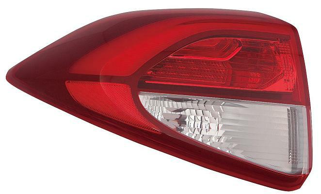 GRUPPO OTTICO POSTERIORE SX ESTERNO A LED BIANCO-ROSSO HYUNDAI TUCSON 01/15>