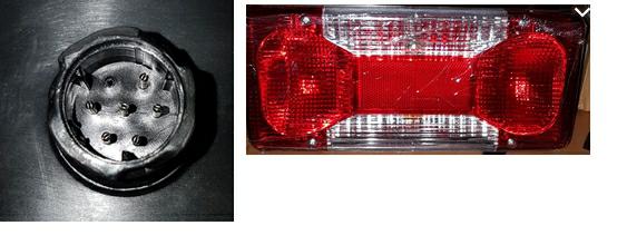 GRUPPO OTTICO POSTERIORE DX-SX IVECO DAILY 06/14> CASSONATO