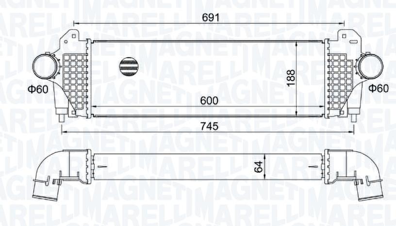 INTERCOOLER IVECO DAILYV