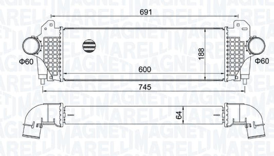 INTERCOOLER IVECO DAILYV
