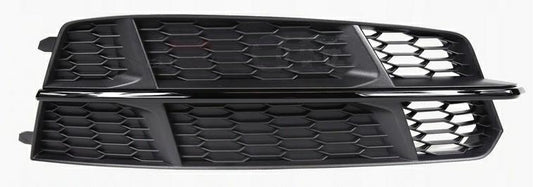 GRIGLIA PARAURTI ANTERIORE DX C/MODANATURE CROMO AUDI A6 07/16> S-LINE