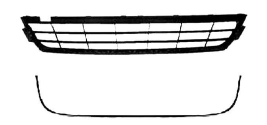 GRIGLIA PARAURTI ANTERIORE C/CORNICE CROMO VW SHARAN 01/10>