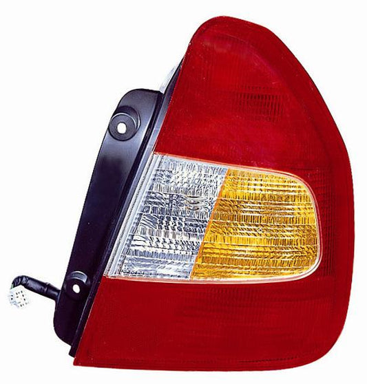 FANALE POSTERIORE DX ARANCIO BIANCO ROSSO HYUNDAI ACCENT 4P 01/00>12/01