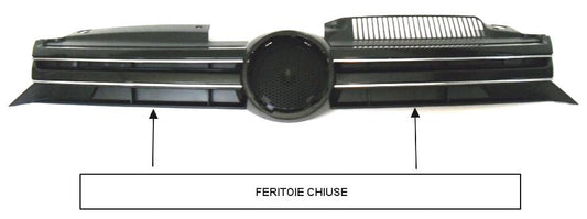 GRIGLIA C/MOD CROMO VW GOLF 6 01/09> (CHIUSA)