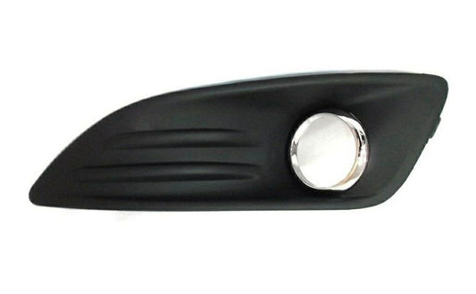 GRIGLIA PARAURTI ANTERIORE SX C/CORNICE FENDI CROMO FORD FIESTA 01/13>