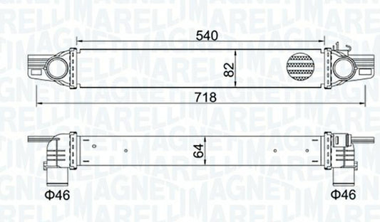 INTERCOOLER FIAT FIORINO-QUBO
