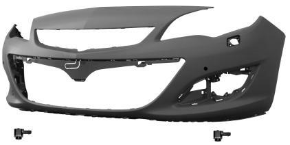 PARAURTI ANTERIORE PR C/LAV C.TO DI 2 SEN OPEL ASTRA J 01/12>-TUV-ES-