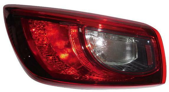 GRUPPO OTTICO POSTERIORE SX ESTERNO BIANCO ROSSO MAZDA CX3 01/16>