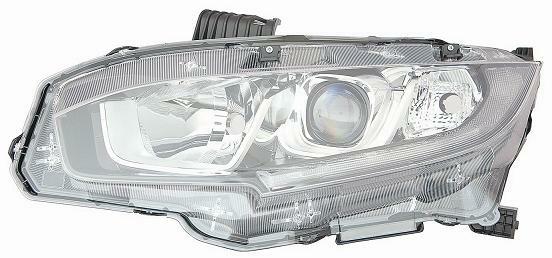 FARO SX H11-HB3 A LED CON MOTOR ELETT HONDA CIVIC 01/16>PAR NERA