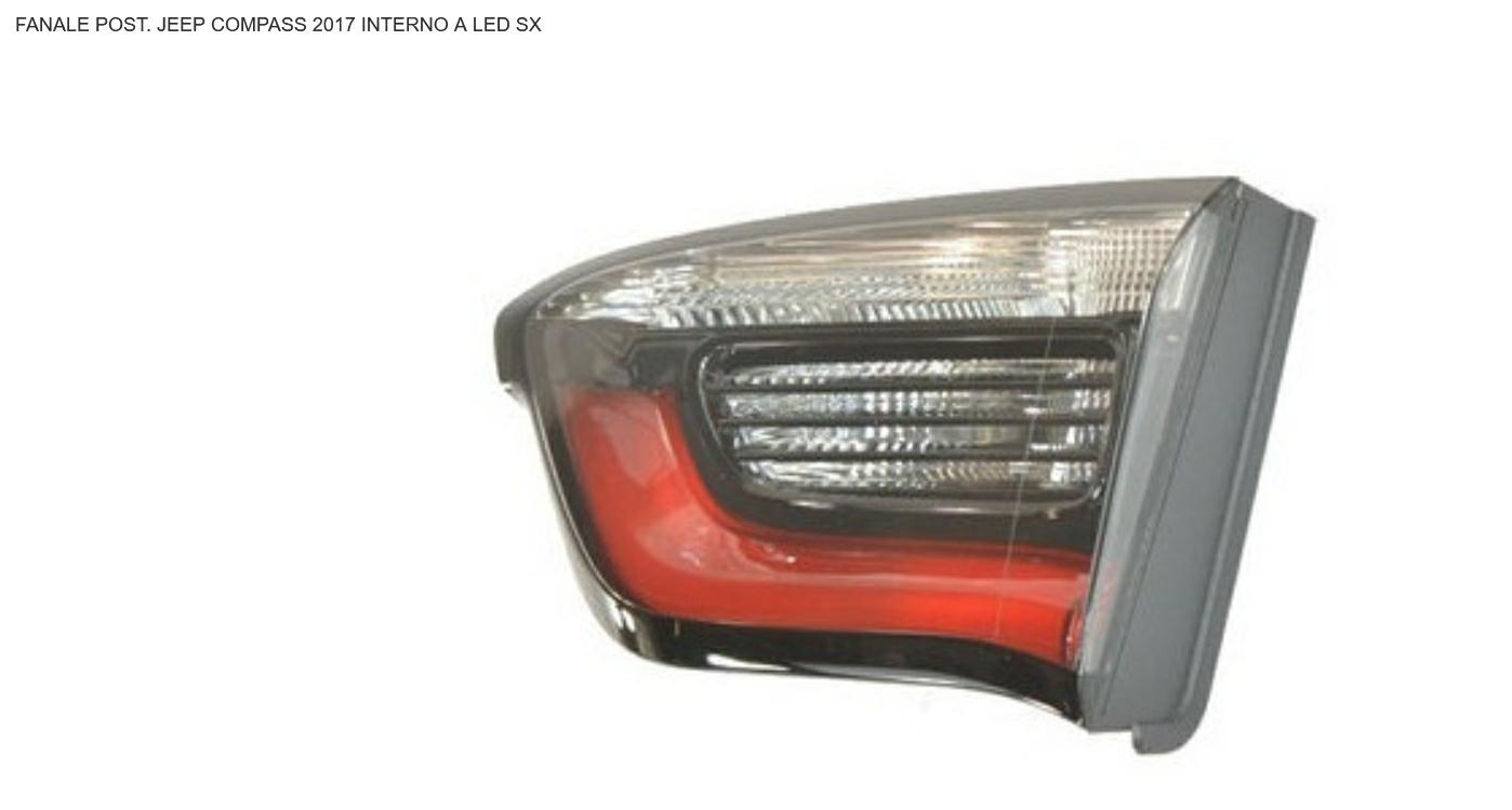 FANALE POSTERIORE SX INTERNO A LED JEEP COMPASS 01/17>