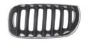 GRIGLIA ANTERIORE SX CROM-NERA BMW X3 E83 01/04>08/06