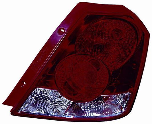 FANALE POSTERIORE DX BIANCO ROSSO CHEVROLET KALOS 3-5 PORTE 09/02>05/08