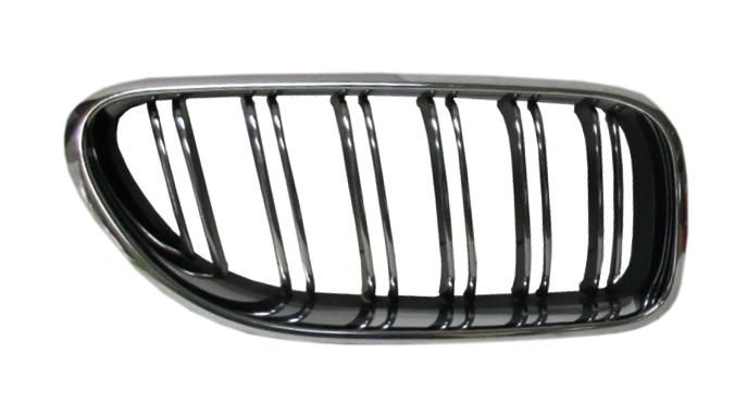 GRIGLIA ANTERIORE DX CROM-NERA BMW SERIE 6 F12-F13 03/11> M-TECH