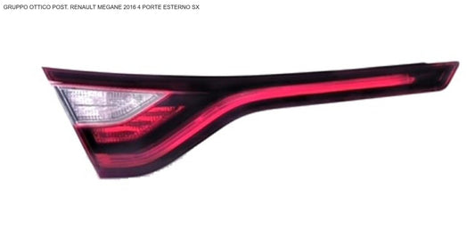 GRUPPO OTTICO POSTERIORE SX INTERNO A LED RENAULT MEGANE 11/15> 4P