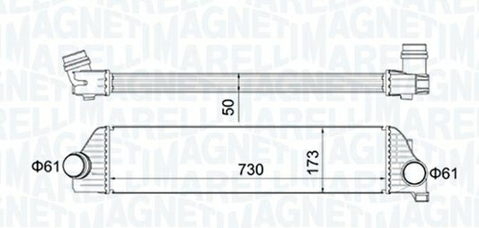 INTERCOOLER RENAULT MASTER III - OPEL MOVANO -