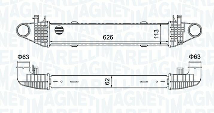 INTERCOOLER MERCEDES CLASSE C