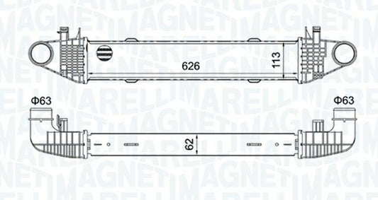 INTERCOOLER MERCEDES CLASSE C