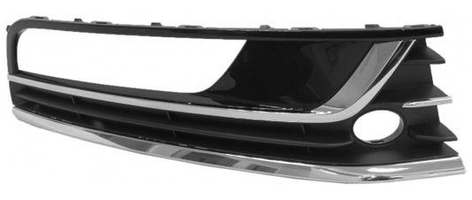 GRIGLIA PARAURTI ANTERIORE DX C/FEND+2PROF CROMO VW PASSAT 2010> ECOFUEL