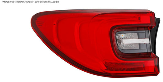 FANALE POSTERIORE DX ESTERNO A LED RENAULT KADJAR 01/19>
