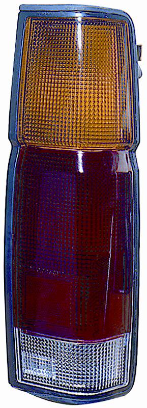 FANALE POSTERIORE DX BIANCO ARANCIO ROSSO NISSAN KING CAB 01/86> 40cm