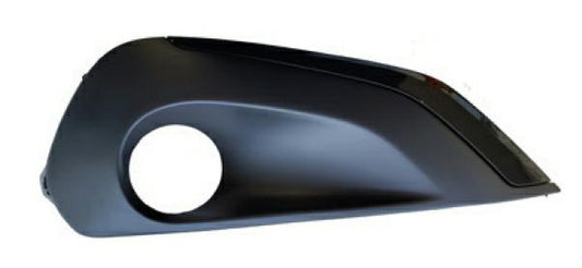 GRIGLIA PARAURTI ANTERIORE DX C/FEND+MODANATURE NERA LUCIDA PEUGEOT 208 06/15>