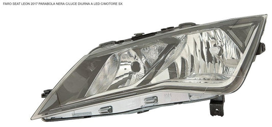 FARO SX CON MOTOR ELETT CON LUCE DIURNA SEAT LEON 01/17> P,NERA