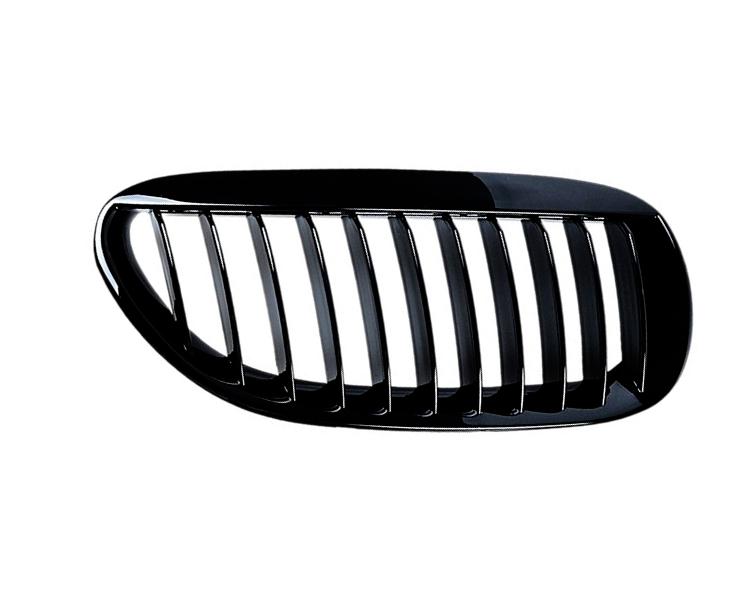 GRIGLIA ANTERIORE DX CROM-CROM-NERA BMW SERIE 6 E63/E64 01/04>