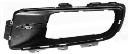 CORNICE GRIGLIA PARAURTI ANTERIORE SX BMW X5 E70 01/07>