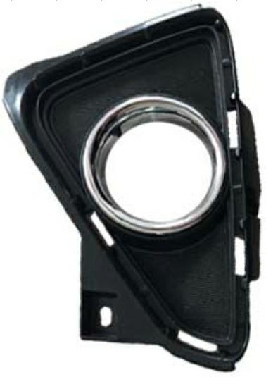 GRIGLIA PARAURTI ANTERIORE DX C/FENDI TOYOTA RAV 4 01/16>