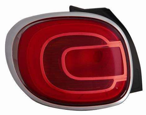 FANALE POSTERIORE DX CORNICE SATINATA FIAT 500 L TREKKING 01/12>